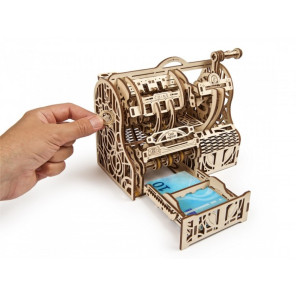 Кассовий аппарат UGears (405 деталей) - механический 3D пазл