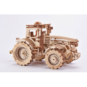 Трактор Wood Trick - механический 3д пазл