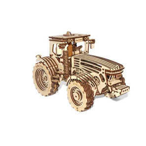 Трактор Wood Trick - механический 3д пазл