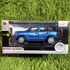 Коллекционная машинка Toyota Land Cruiser CRUISER-WT(FOB) синяя