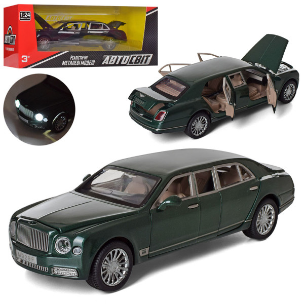 Игрушечная машинка Auto Expert Bentley Mulsanne Grand Limousine 1:24 AS-2296 металл