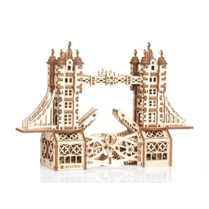 Тауэрский (Лондонский) мост S Mr.Playwood (226 деталей) - механический 3D пазл